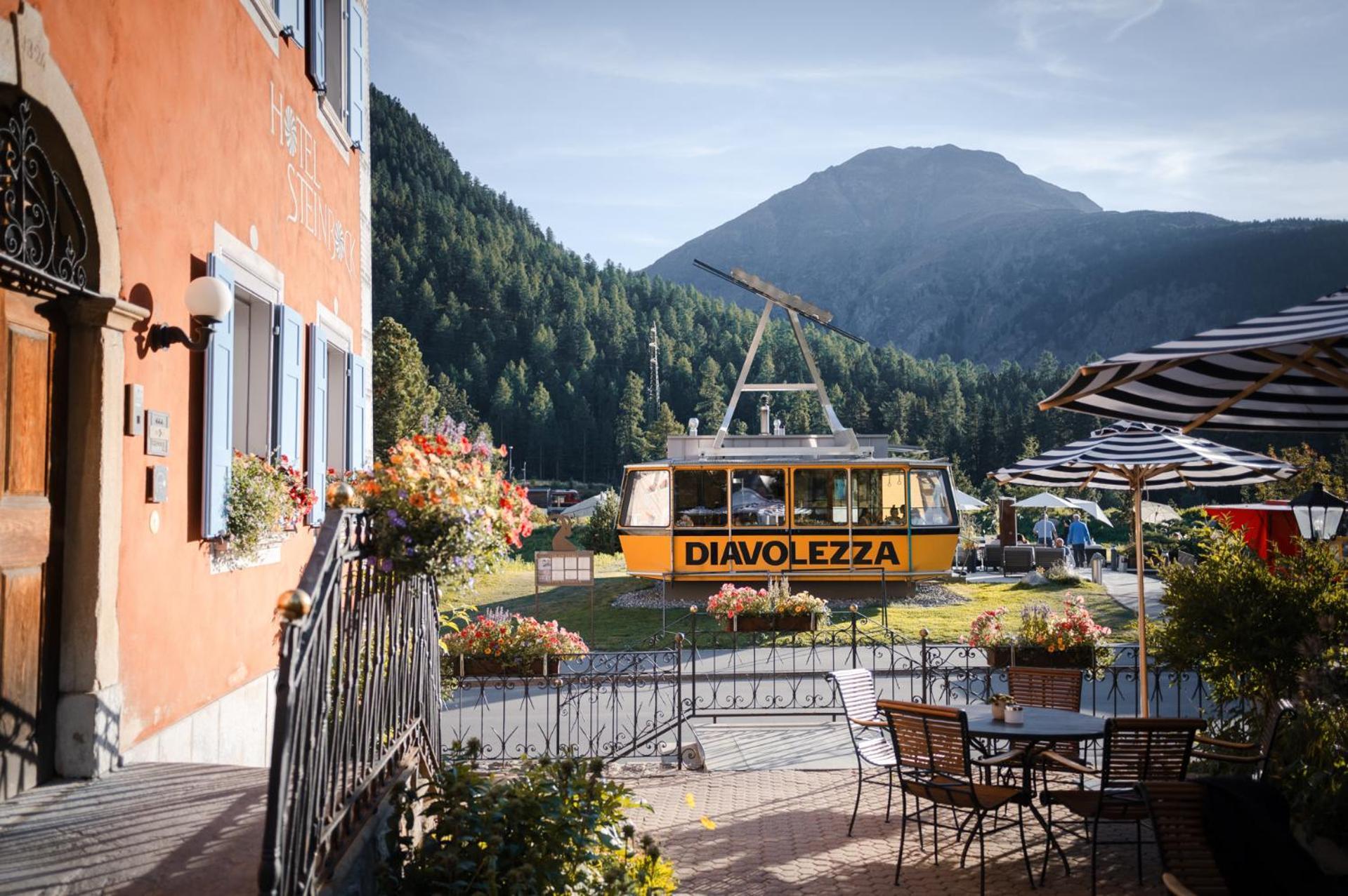 Hotel Steinbock Pontresina Eksteriør bilde